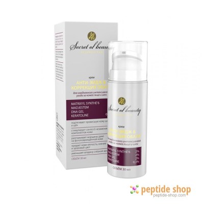 anti-aging cream and oval correction