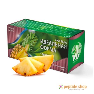 IDEAL FORM with aroma of pineapple AYURVEDA tea.